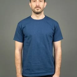 The Strike Gold Loopwheeled T-Shirt Navy
