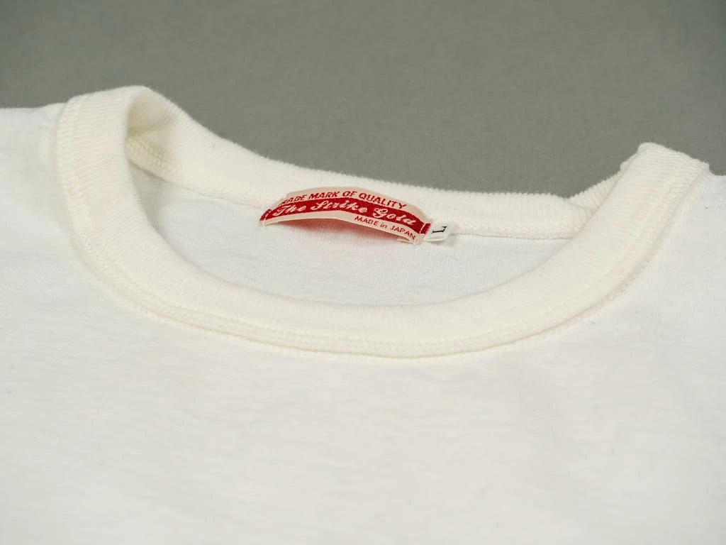 The Strike Gold Loopwheeled T-Shirt White 12 The Strike Gold Loopwheeled T-Shirt White