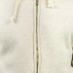 The Strike Gold Loopwheeled Zip Hoodie (Oatmeal)