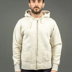 The Strike Gold Loopwheeled Zip Hoodie (Oatmeal)