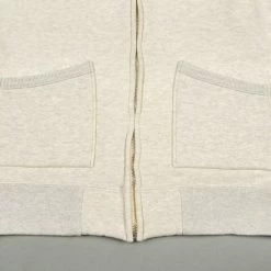 The Strike Gold Loopwheeled Zip Hoodie (Oatmeal)
