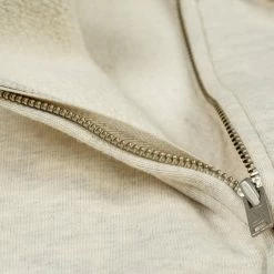 The Strike Gold Loopwheeled Zip Hoodie (Oatmeal)