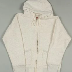 The Strike Gold Loopwheeled Zip Hoodie (Oatmeal)