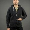The Strike Gold Loopwheeled Zip Hoodie (Black) 2 The Strike Gold Loopwheeled Zip Hoodie (Black)