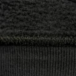 The Strike Gold Loopwheeled Zip Hoodie (Black)