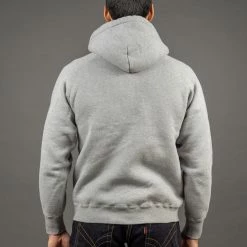 The Strike Gold Loopwheeled Zip Hoodie (Grey)