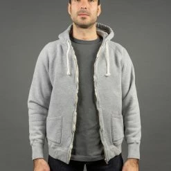 The Strike Gold Loopwheeled Zip Hoodie (Grey) 29 The Strike Gold Loopwheeled Zip Hoodie (Grey)