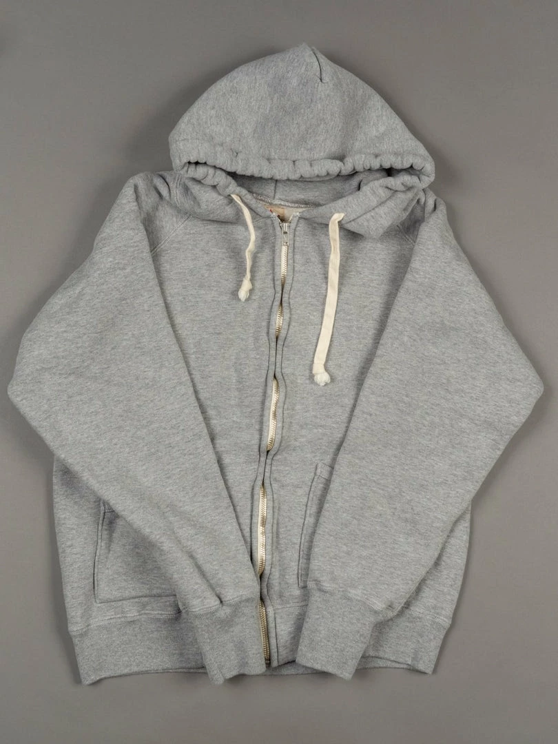 The Strike Gold Loopwheeled Zip Hoodie (Grey) 9 The Strike Gold Loopwheeled Zip Hoodie (Grey)