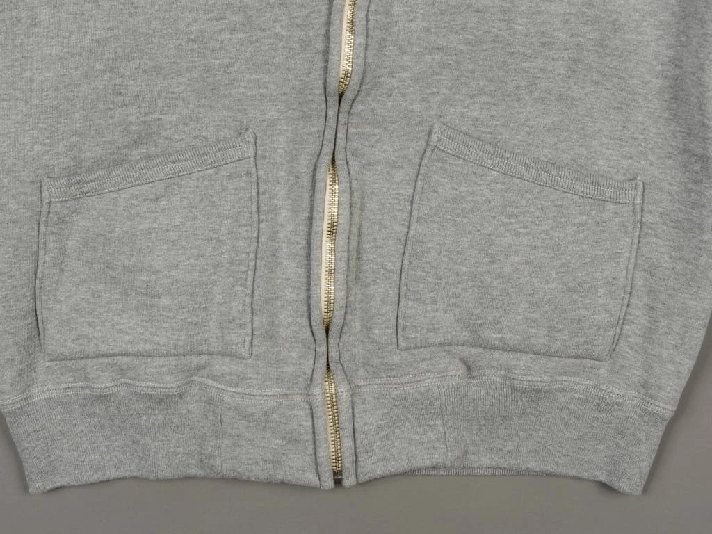 The Strike Gold Loopwheeled Zip Hoodie (Grey) 15 The Strike Gold Loopwheeled Zip Hoodie (Grey)
