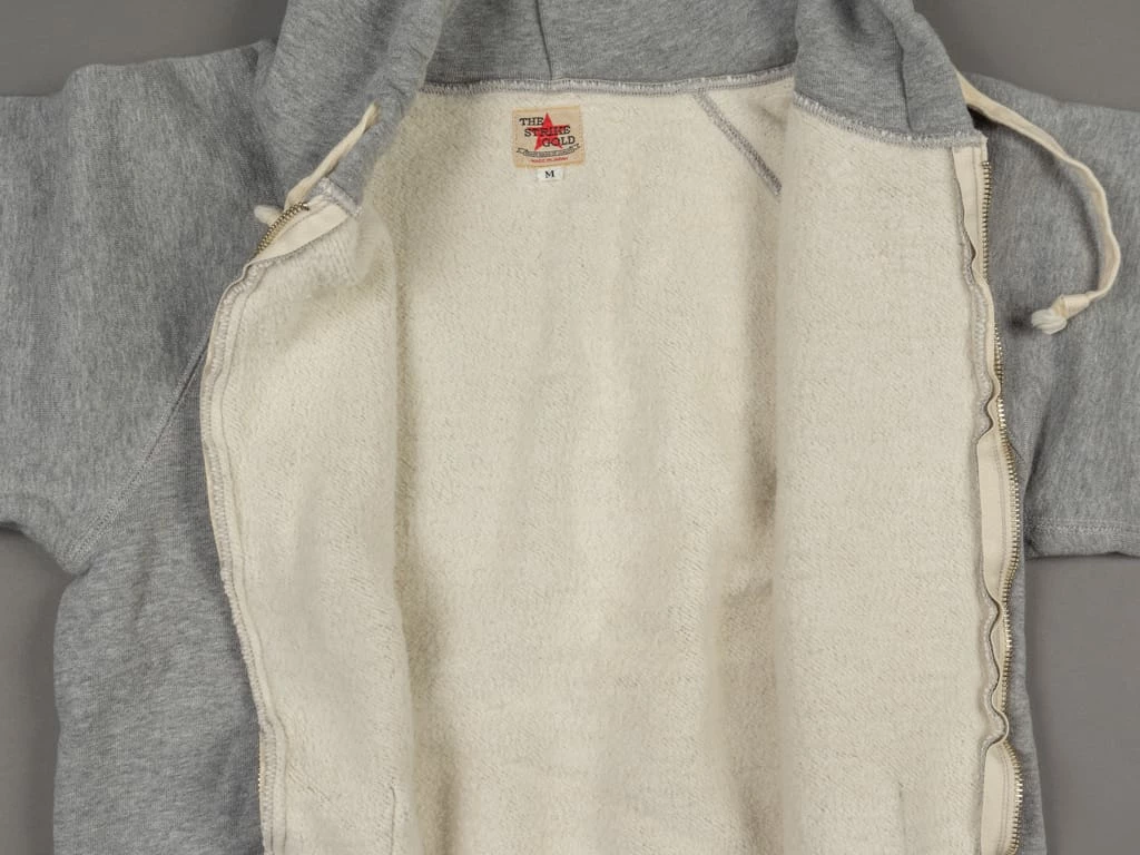 The Strike Gold Loopwheeled Zip Hoodie (Grey) 17 The Strike Gold Loopwheeled Zip Hoodie (Grey)