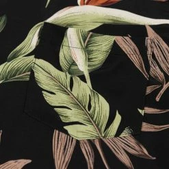 NEW ARRIVALS Trophy Clothing Duke Hawaiian Shirt Black