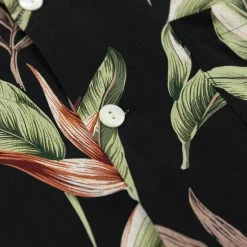 NEW ARRIVALS Trophy Clothing Duke Hawaiian Shirt Black