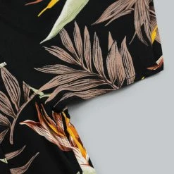 NEW ARRIVALS Trophy Clothing Duke Hawaiian Shirt Black