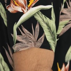 NEW ARRIVALS Trophy Clothing Duke Hawaiian Shirt Black