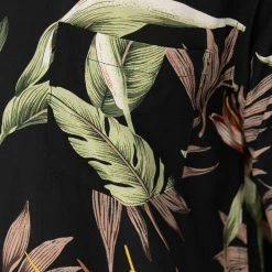 NEW ARRIVALS Trophy Clothing Duke Hawaiian Shirt Black