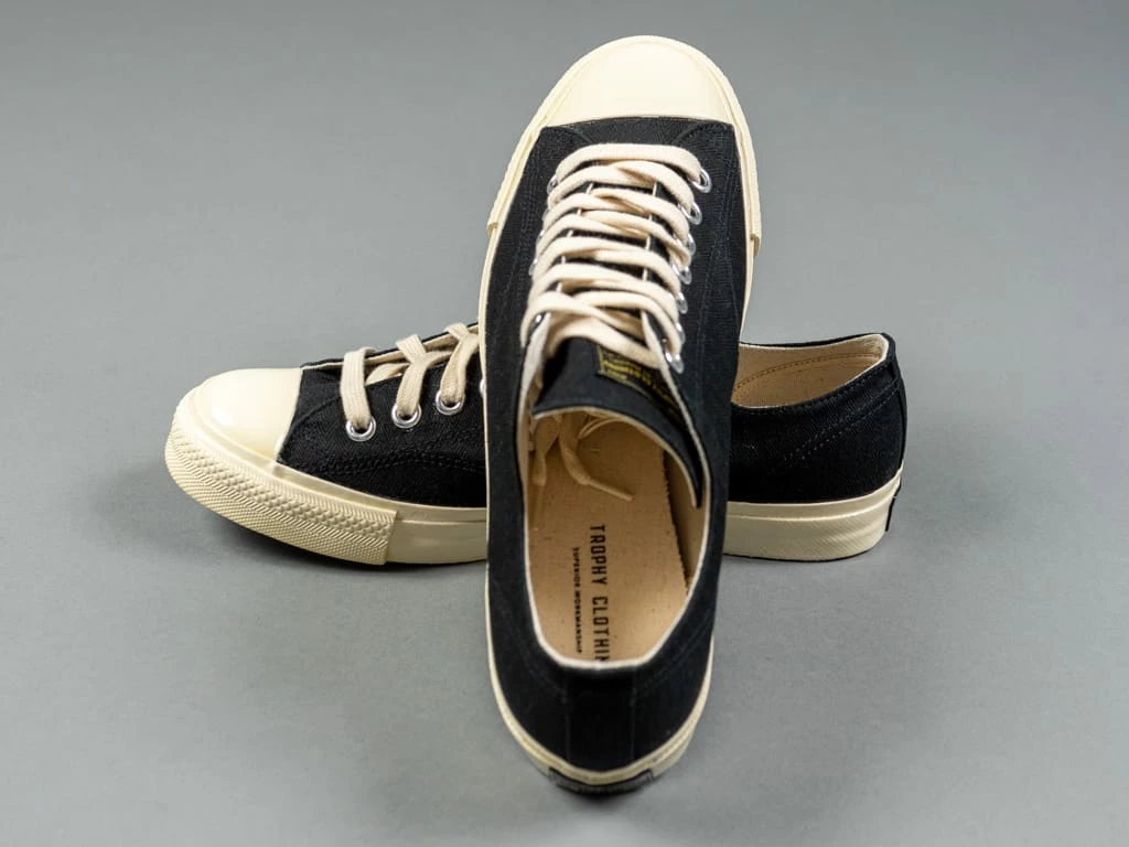 Trophy Clothing Mill Trainers Low-Top Black X Cream 19 Trophy Clothing Mill Trainers Low-Top Black X Cream