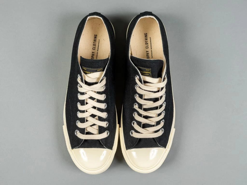 Trophy Clothing Mill Trainers Low-Top Black X Cream 5 Trophy Clothing Mill Trainers Low-Top Black X Cream