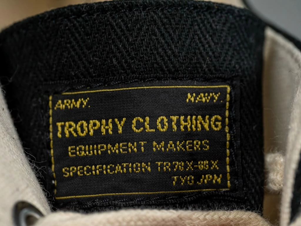 Trophy Clothing Mill Trainers Low-Top Black X Cream 18 Trophy Clothing Mill Trainers Low-Top Black X Cream