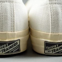 Trophy Clothing Mill Trainers Low-Top White X Cream