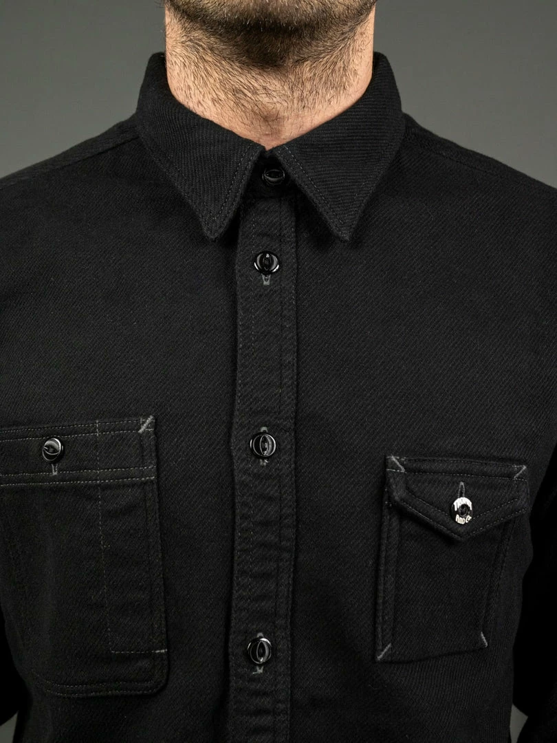 Trophy Clothing Machine Age Flannel Shirt Black 9 Trophy Clothing Machine Age Flannel Shirt Black