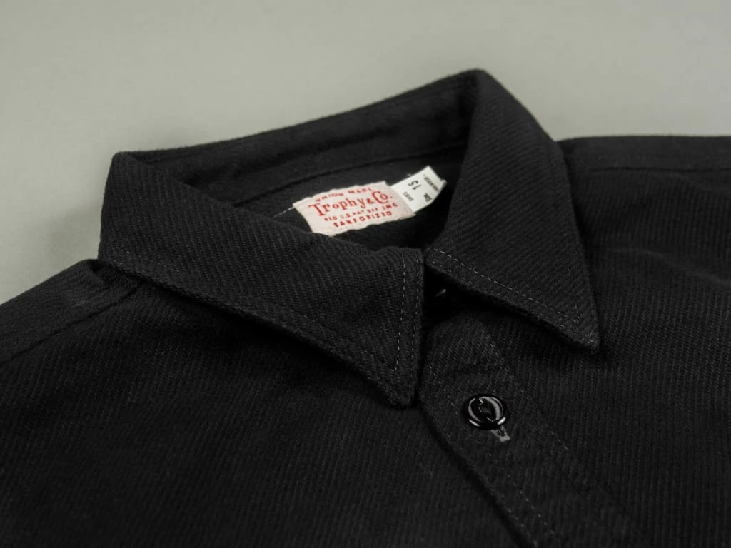 Trophy Clothing Machine Age Flannel Shirt Black 13 Trophy Clothing Machine Age Flannel Shirt Black