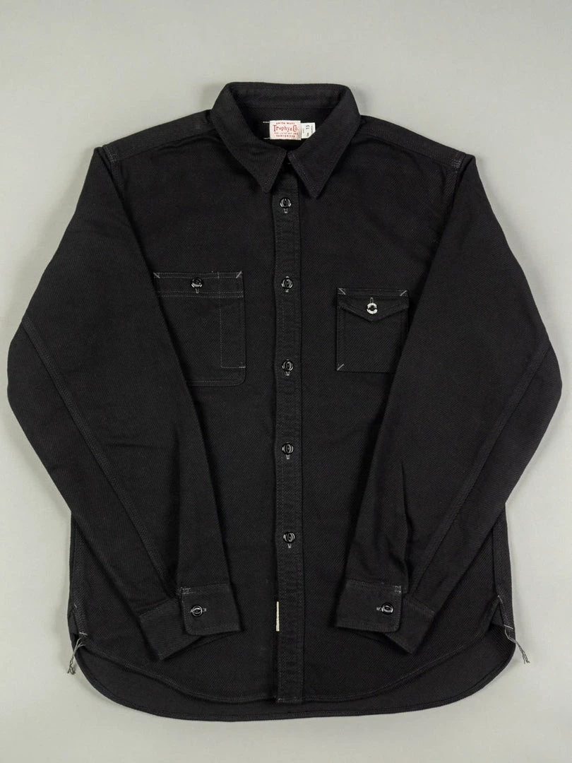 Trophy Clothing Machine Age Flannel Shirt Black 10 Trophy Clothing Machine Age Flannel Shirt Black
