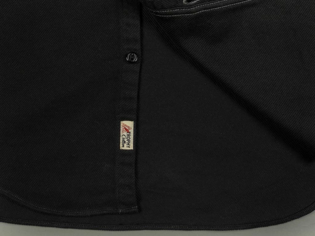 Trophy Clothing Machine Age Flannel Shirt Black 21 Trophy Clothing Machine Age Flannel Shirt Black