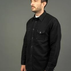 Trophy Clothing Machine Age Flannel Shirt Black 37 Trophy Clothing Machine Age Flannel Shirt Black