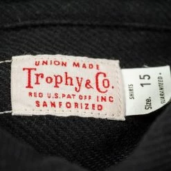 Trophy Clothing Machine Age Flannel Shirt Black 62 Trophy Clothing Machine Age Flannel Shirt Black
