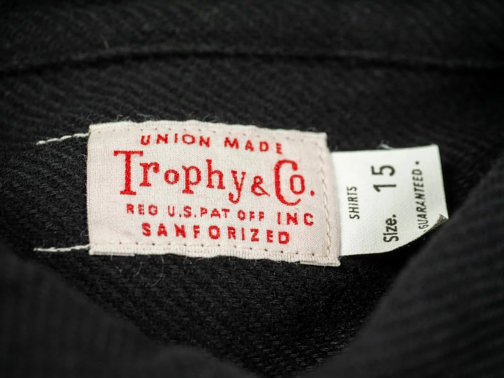 Trophy Clothing Machine Age Flannel Shirt Black 32 Trophy Clothing Machine Age Flannel Shirt Black