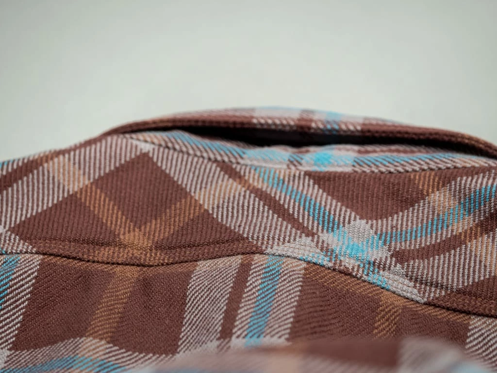 UES Extra Heavy Flannel Shirt Wine 24 UES Extra Heavy Flannel Shirt Wine