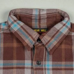 UES Extra Heavy Flannel Shirt Wine 34 UES Extra Heavy Flannel Shirt Wine