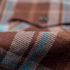 UES Extra Heavy Flannel Shirt Wine 45 UES Extra Heavy Flannel Shirt Wine