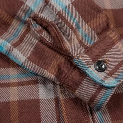 UES Extra Heavy Flannel Shirt Wine 36 UES Extra Heavy Flannel Shirt Wine