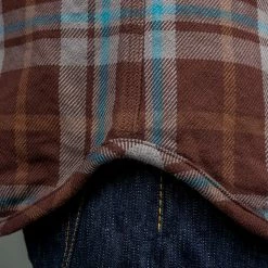 UES Extra Heavy Flannel Shirt Wine 29 UES Extra Heavy Flannel Shirt Wine