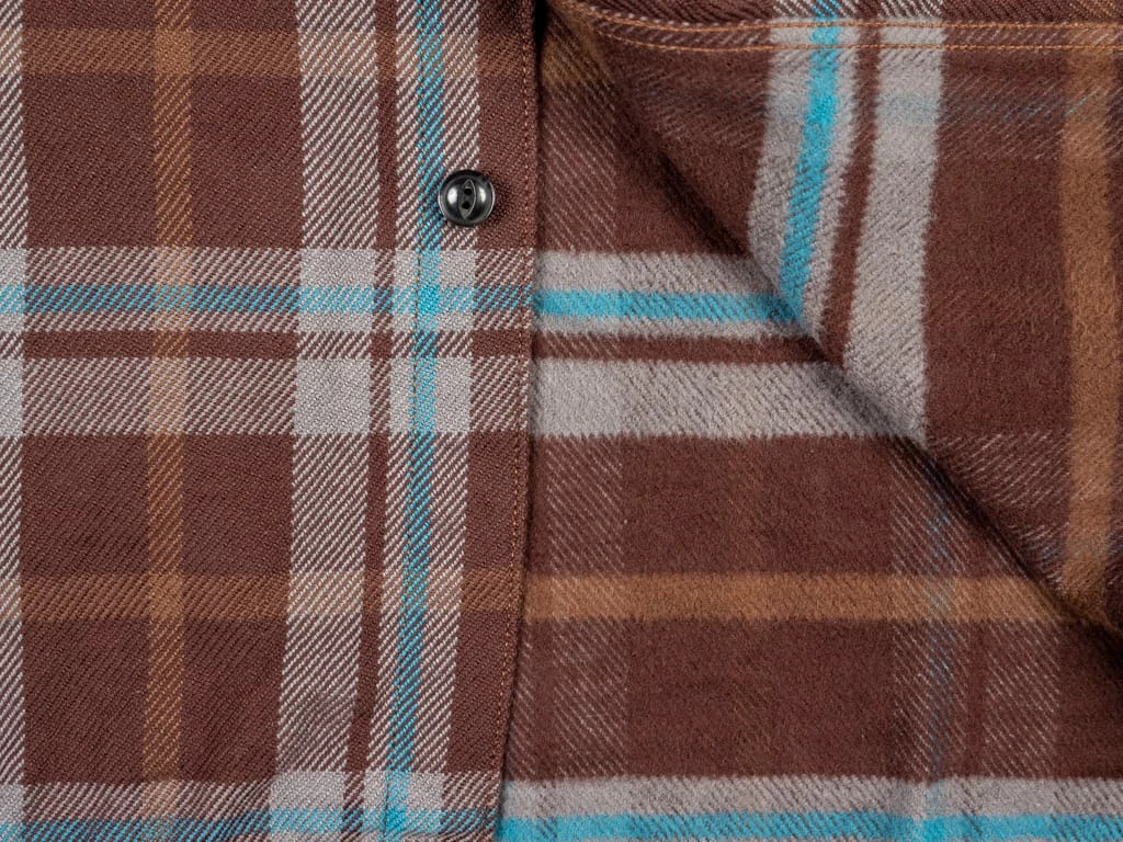 UES Extra Heavy Flannel Shirt Wine 15 UES Extra Heavy Flannel Shirt Wine