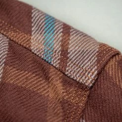 UES Extra Heavy Flannel Shirt Wine 49 UES Extra Heavy Flannel Shirt Wine