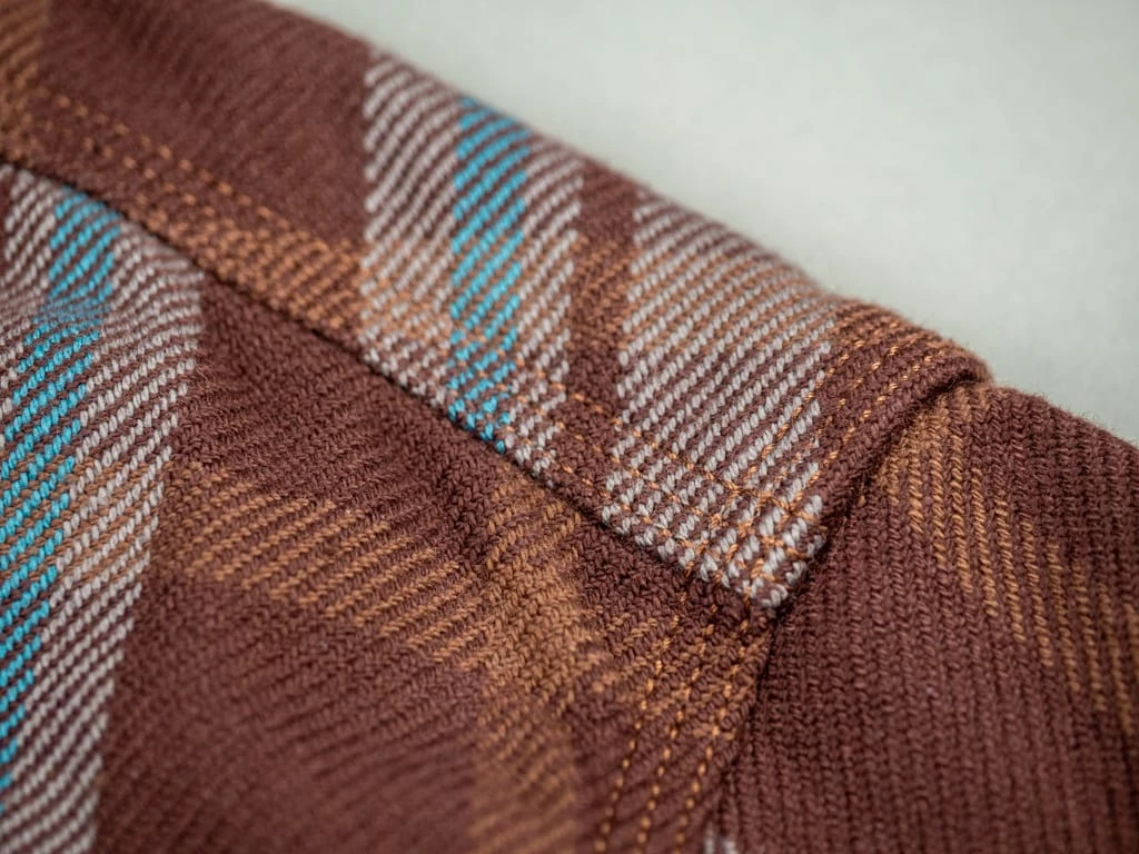 UES Extra Heavy Flannel Shirt Wine 26 UES Extra Heavy Flannel Shirt Wine