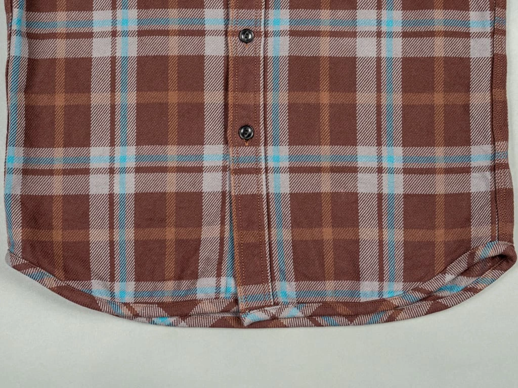 UES Extra Heavy Flannel Shirt Wine 16 UES Extra Heavy Flannel Shirt Wine
