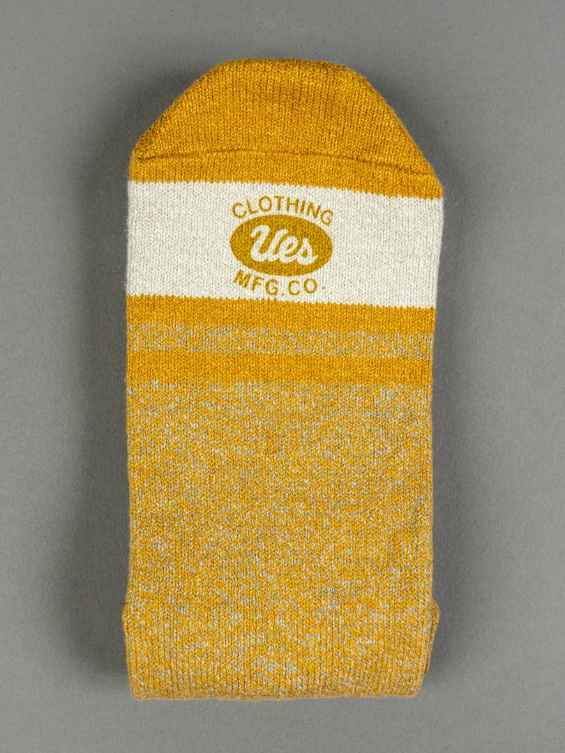 UES Heather Socks Yellow 4 UES Heather Socks Yellow