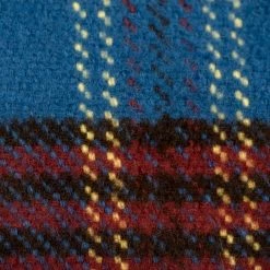 UES Heavy Flannel Shirt Dark Blue Check