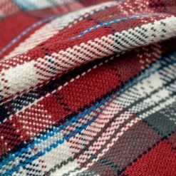 UES Heavy Flannel Shirt Red Small Check