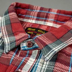 UES Heavy Flannel Shirt Red Small Check