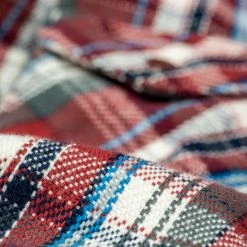 UES Heavy Flannel Shirt Red Small Check