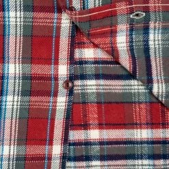 UES Heavy Flannel Shirt Red Small Check