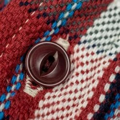 UES Heavy Flannel Shirt Red Small Check