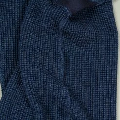 UES Indigo Waffle Sweatshirt