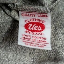 UES Ramayana Crew-Neck Pocket T-Shirt Grey