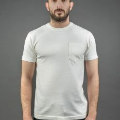 UES Ramayana Crew-Neck Pocket T-Shirt White