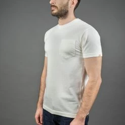 UES Ramayana Crew-Neck Pocket T-Shirt White